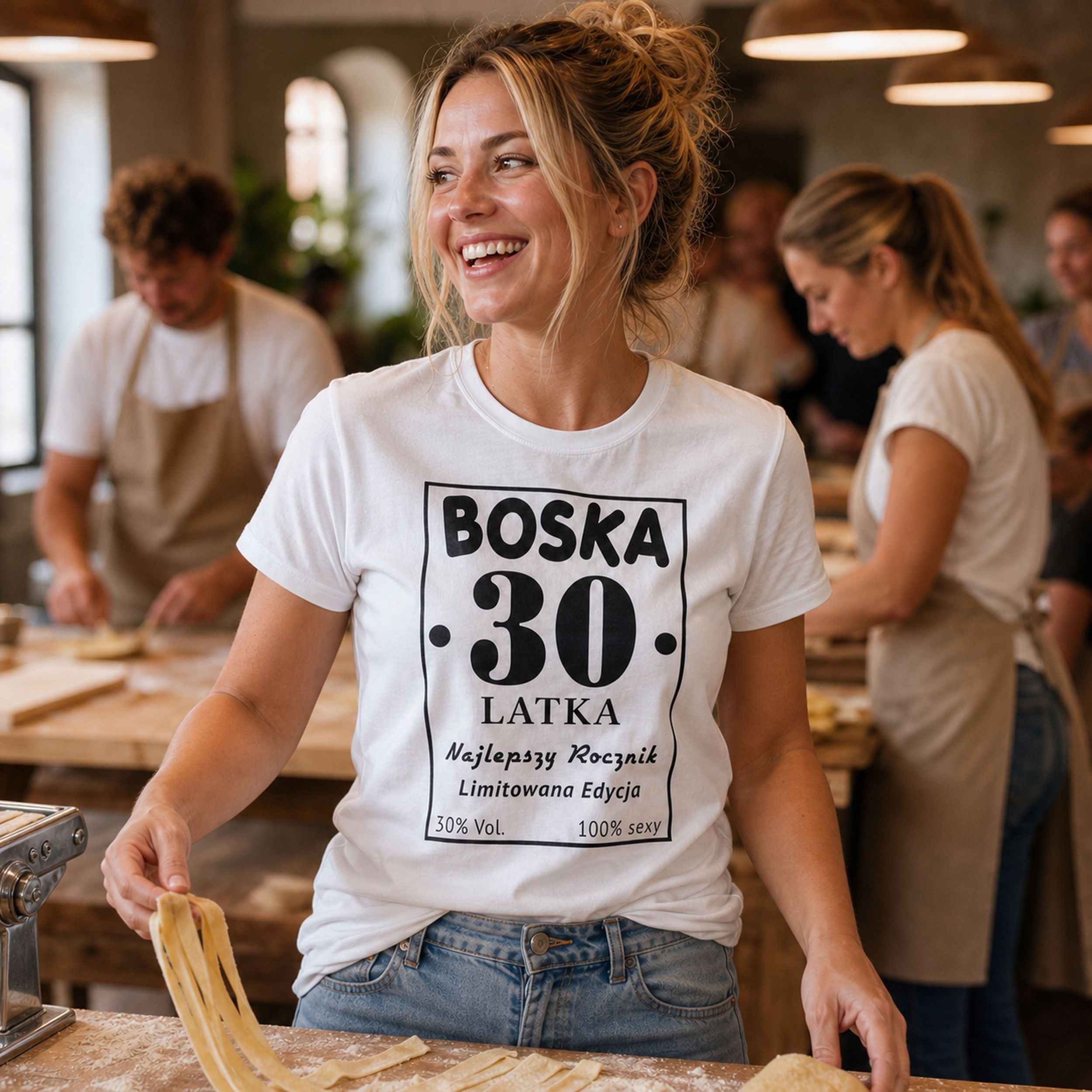 BOSKA 30 LATKA - Koszulka na 30 Urodziny dla Niej, Prezent