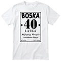 Boska 40 Latka - biała