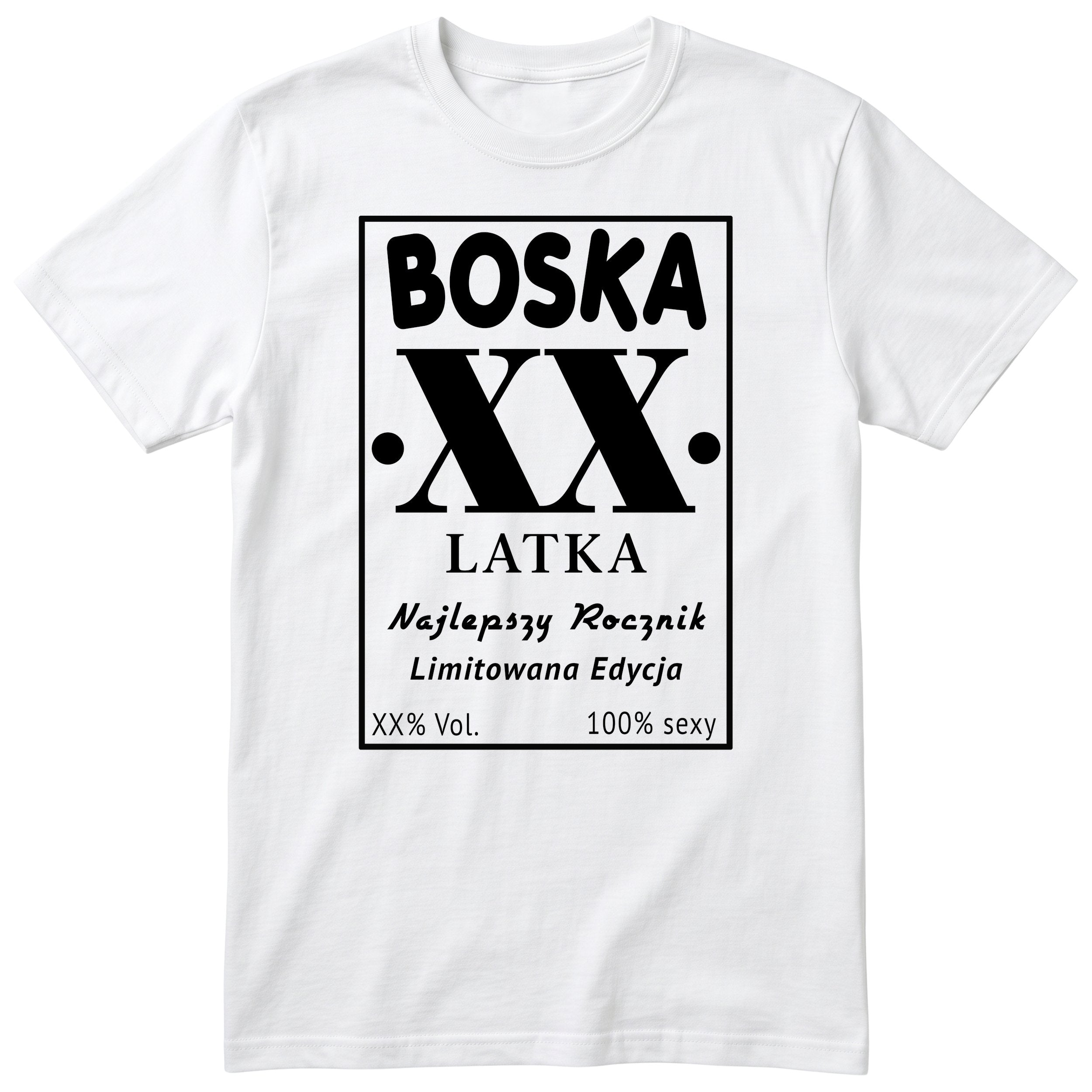 Boska XX Latka - biała