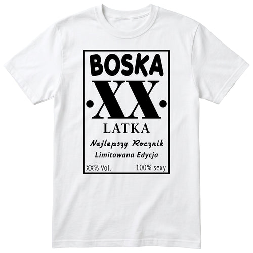 Boska XX Latka - biała