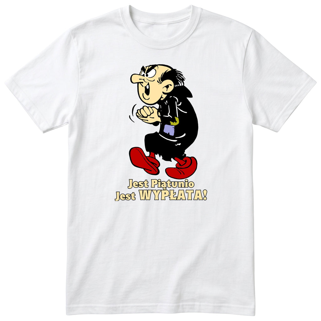 Gargamel Jest Piatunio koszulka biala