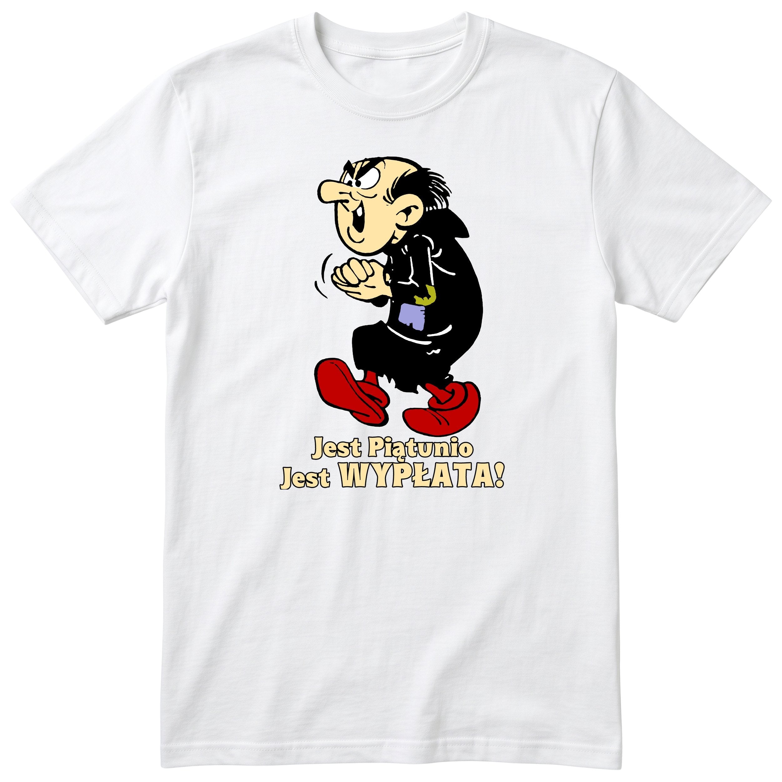 Gargamel Jest Piatunio koszulka biala