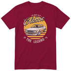 Burgundy I'm Not Old I'm a Classic t-shirt - retro sports car birthday gift for him