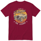 Burgundy I'm Not Old I'm a Classic t-shirt - vintage race car birthday gift for him