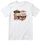 It's My Birthday 60 retro tee - white
