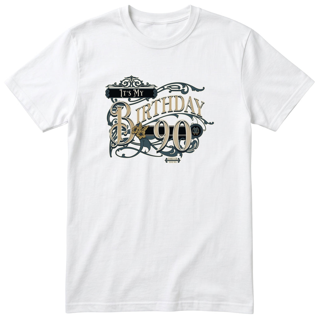 It's My Birthday 90 vintage tee - white
