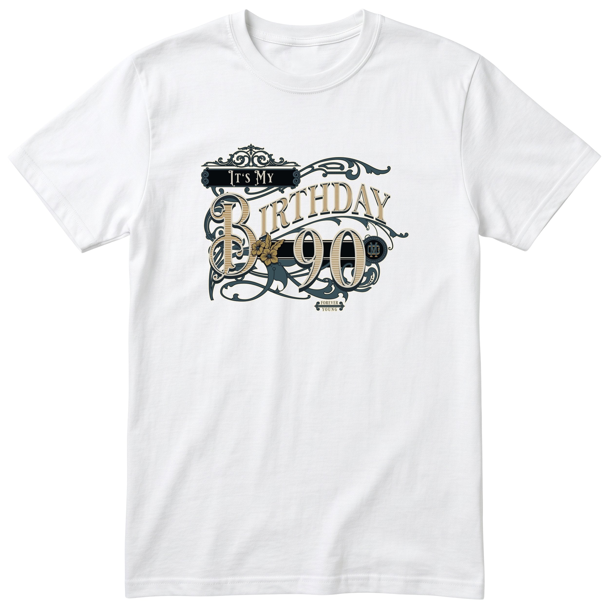 It's My Birthday 90 vintage tee - white