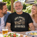 Chopper Biker Grandad - Koszulka dla Dziadka z Chopperem