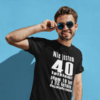Nie Jestem 40 Latkiem - Koszulka na 40 Urodziny dla Niego - zdjęcie lifestyle 2 z 5