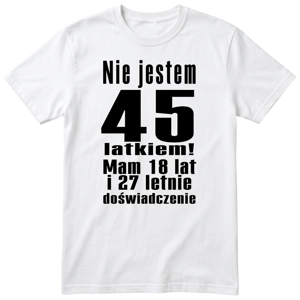Nie Jestem 45 Latkiem biała