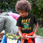 Pike Hunter T-Shirt - Pike Fishing Gift for Him - lifestyle photo 2 of 4