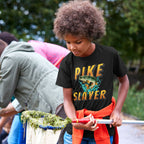 Pike Slayer T-Shirt - Pike Fishing Gift for Him - lifestyle photo 2 of 4