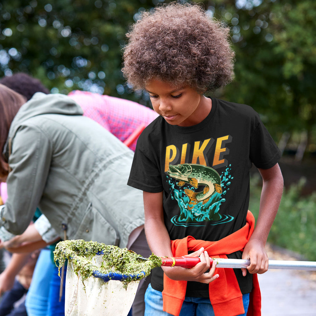 Pike T-Shirt - Pike Fishing Gift for Him - lifestyle photo 2 of 4