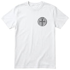 Saint Benedict Medal T-Shirt - Catholic Faith Tee Unisex - White