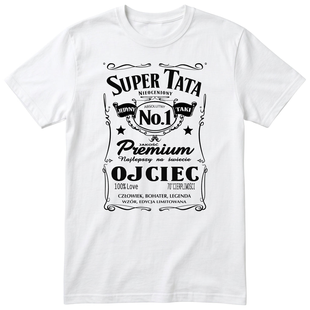 Super Tata Ojciec Whisky - White