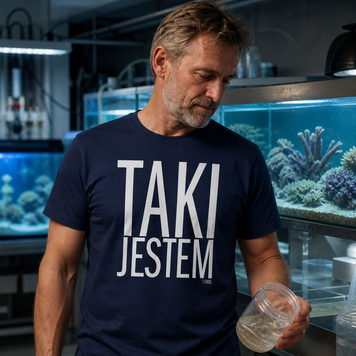 Taki Jestem - Męska Koszulka z Napisem, Prezent