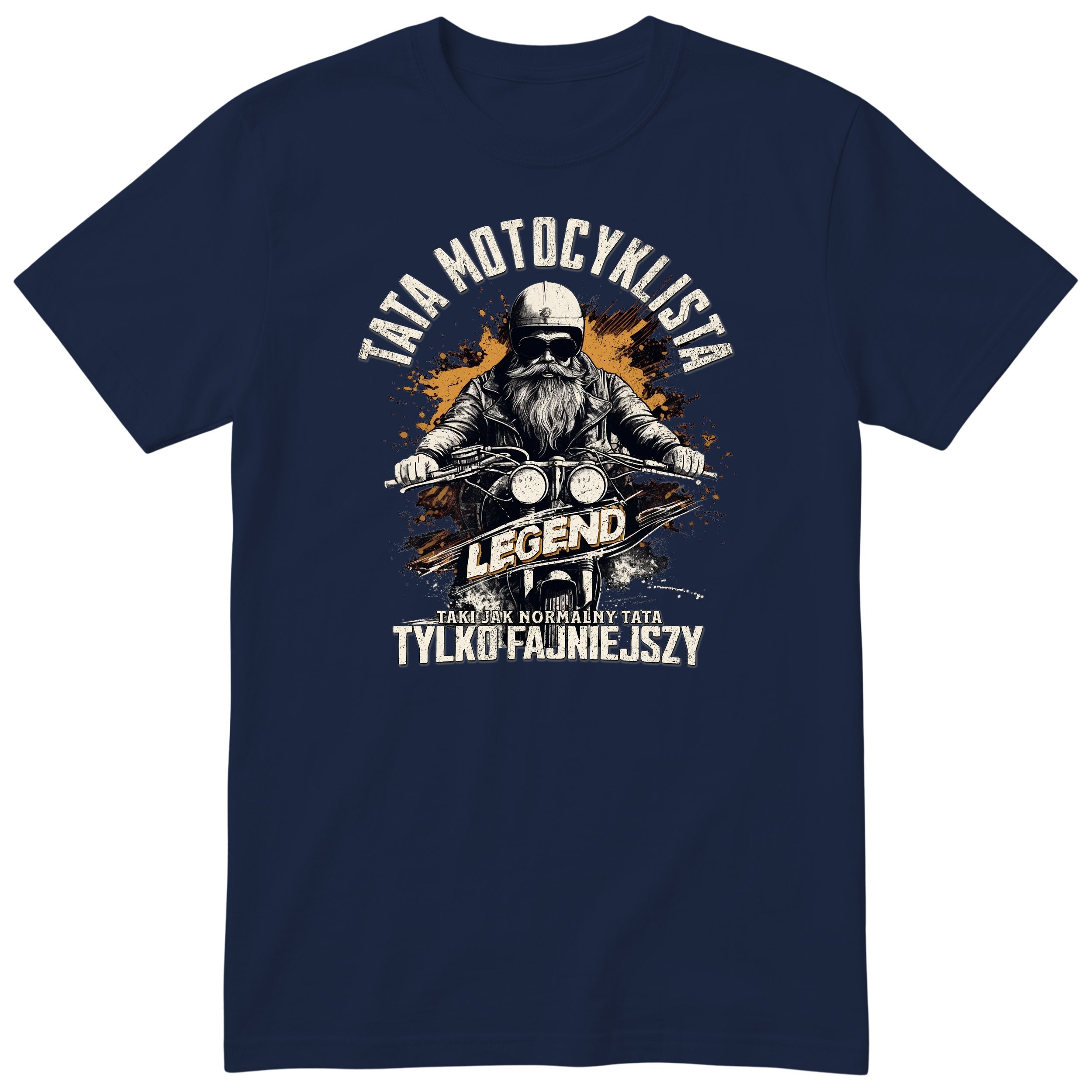 Tata Motocyklista Złoty - Navy
