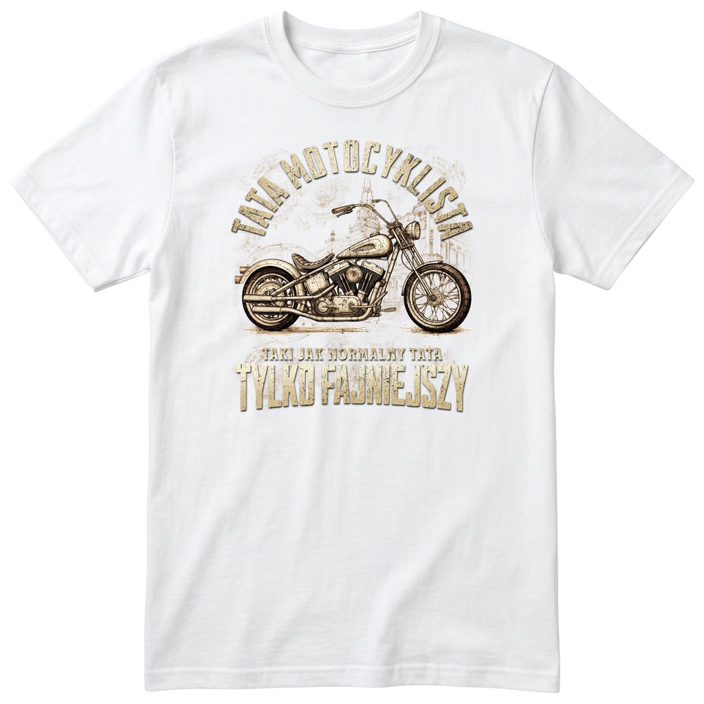 Tata Motocyklista Chopper - White