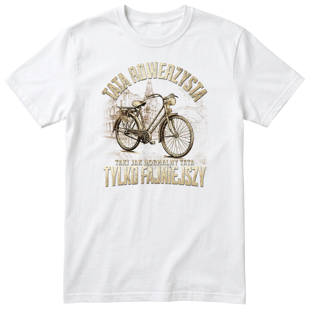 Tata Rowerzysta Vintage - White