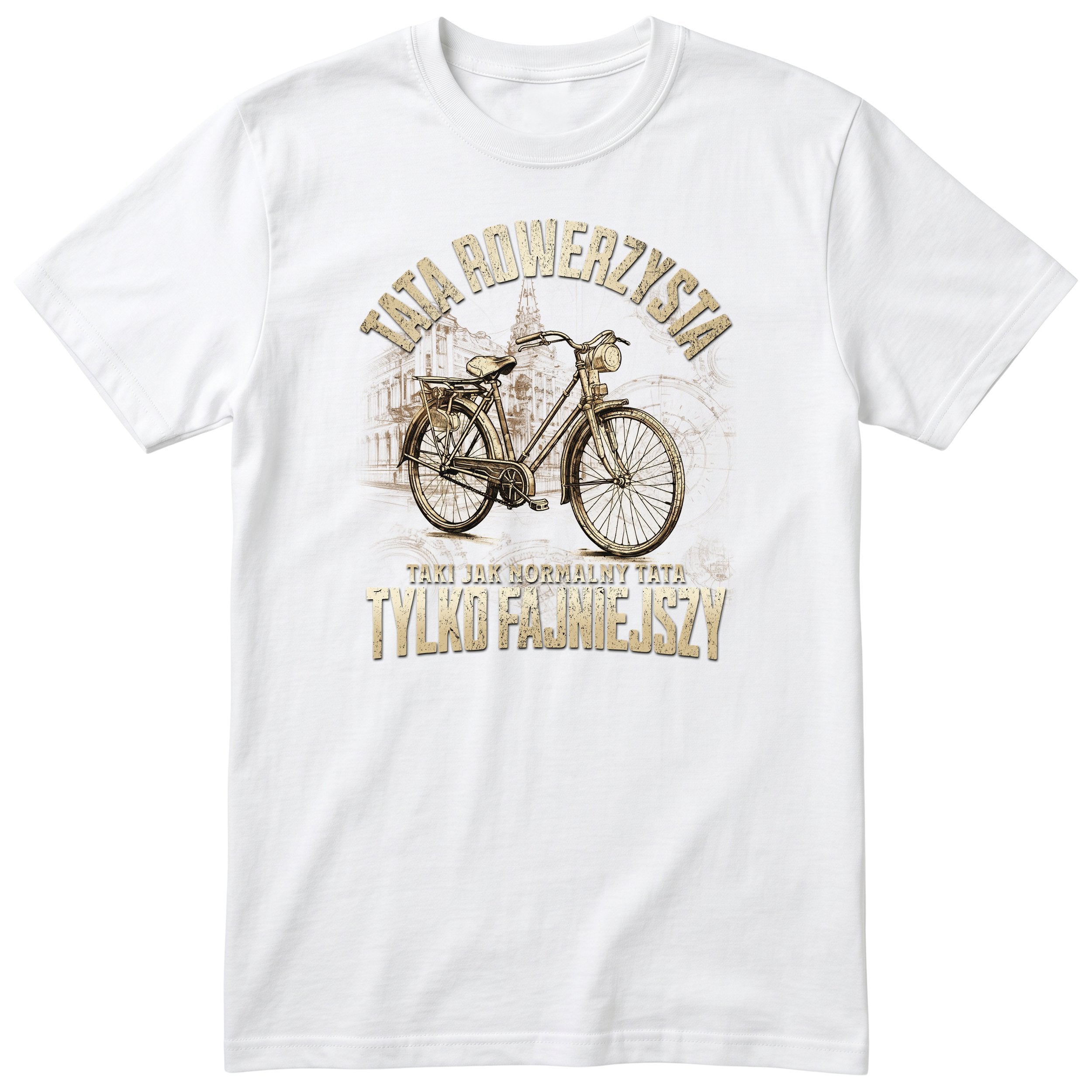 Tata Rowerzysta Vintage - White