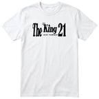 The King Just Turned 21 t-shirt - 21st birthday gift for him with a crown