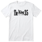 The King Just Turned 35 t-shirt - 35th birthday gift for him with a crown