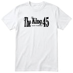 The King Just Turned 45 t-shirt - 45th birthday gift for him with a crown