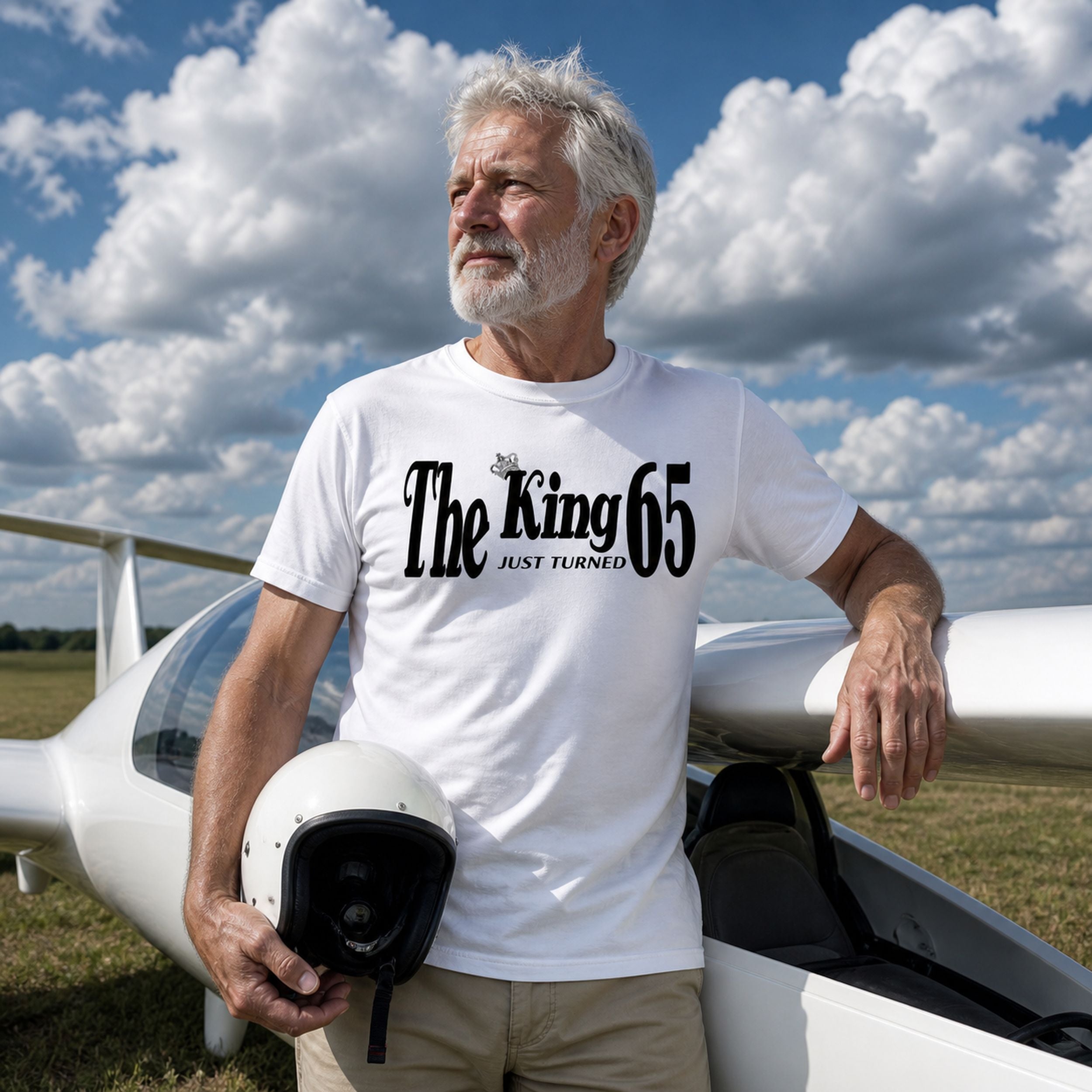 The King Just Turned 65 - Koszulka na 65 Urodziny dla Niego