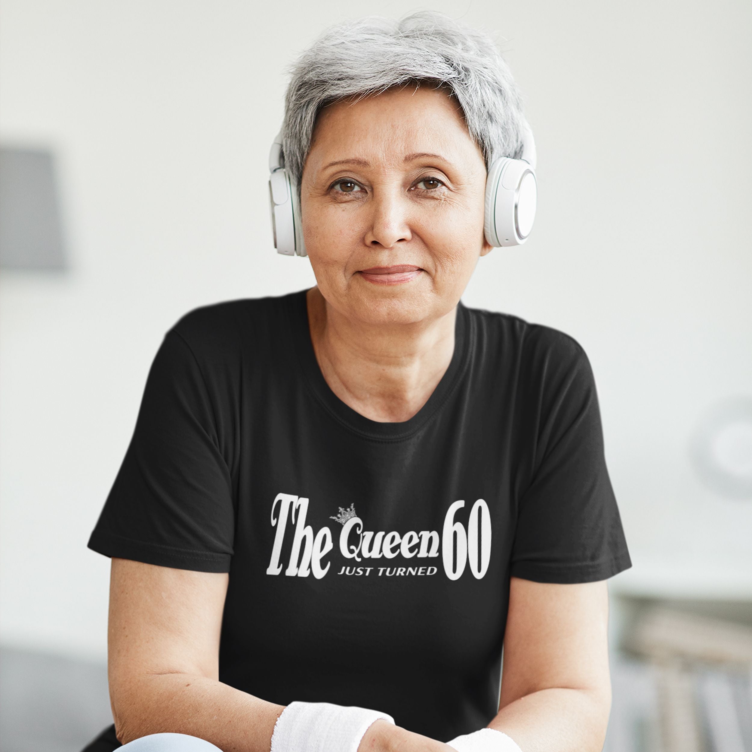 The Queen Just Turned 60 - 60th Birthday Shirt for Her - lifestyle photo 2 of 5