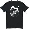 Black Vinyl Records t-shirt - vinyl record print, gift for vinyl lovers, GitGraf