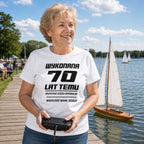 Wykonana 70 Lat Temu - Koszulka Damska na 70 Urodziny