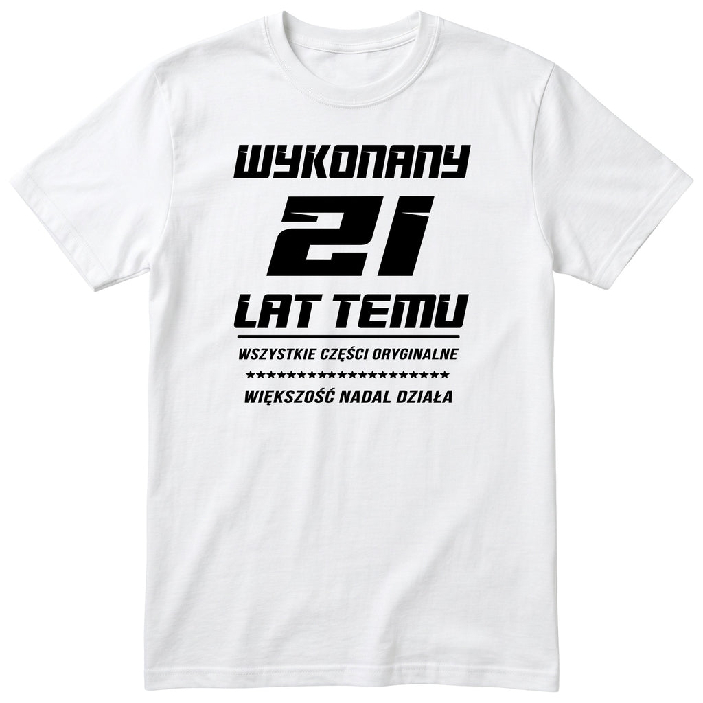 Wykonany 21 Lat Temu - biała