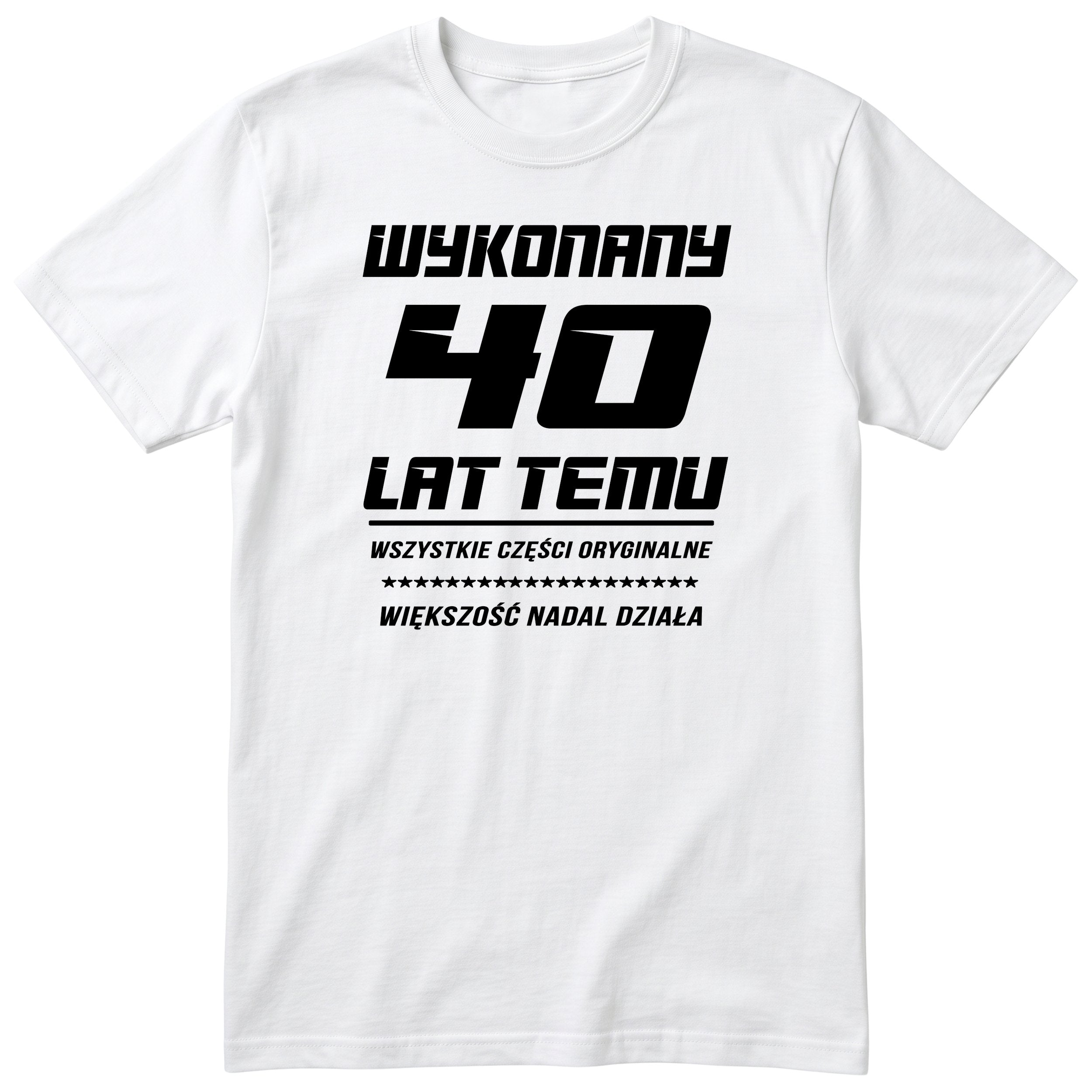 Wykonany 40 Lat Temu - biała
