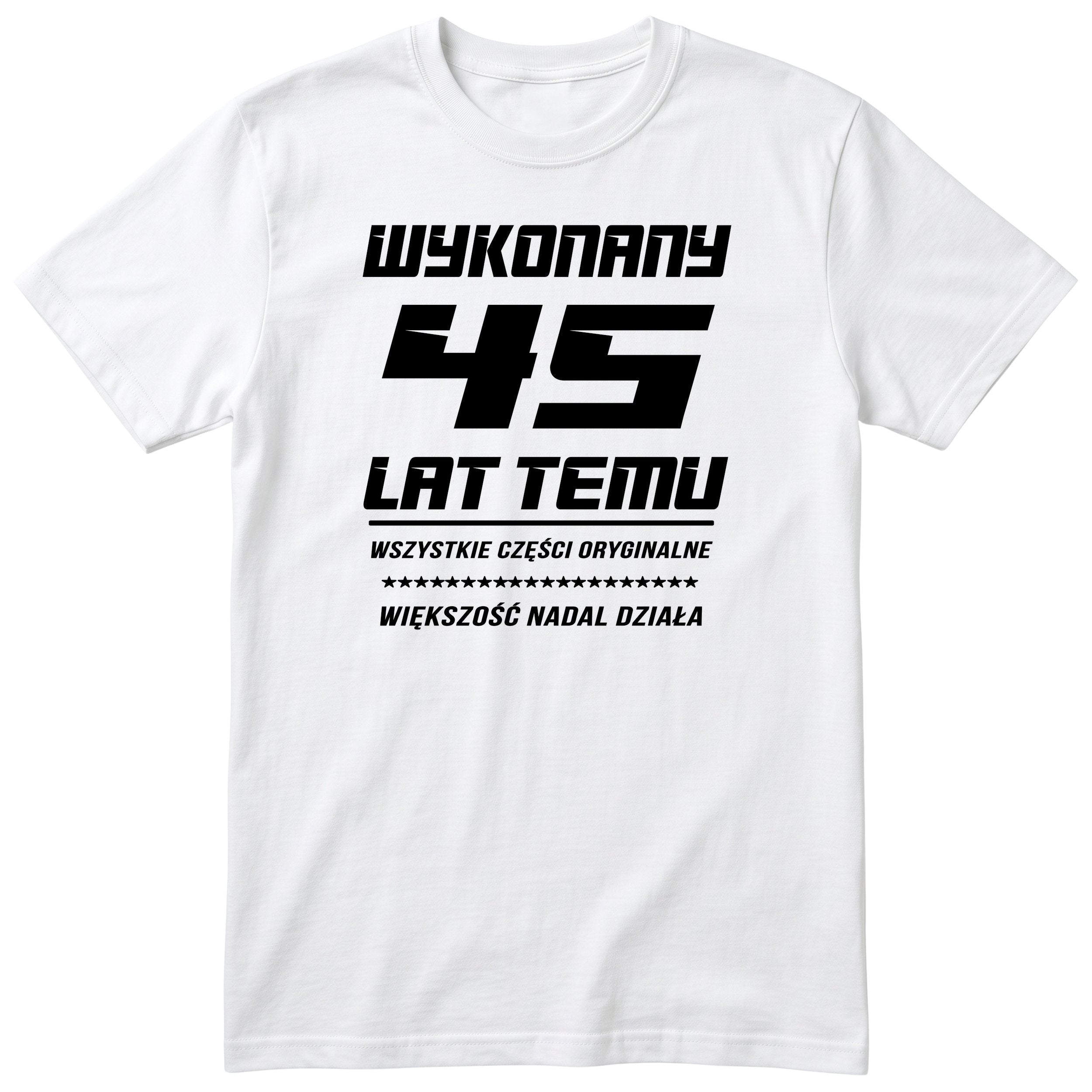 Wykonany 45 Lat Temu - biała