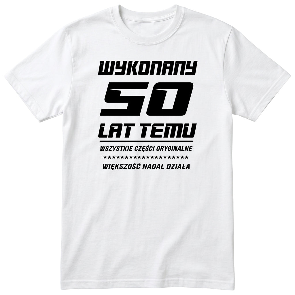 Wykonany 50 Lat Temu - biała