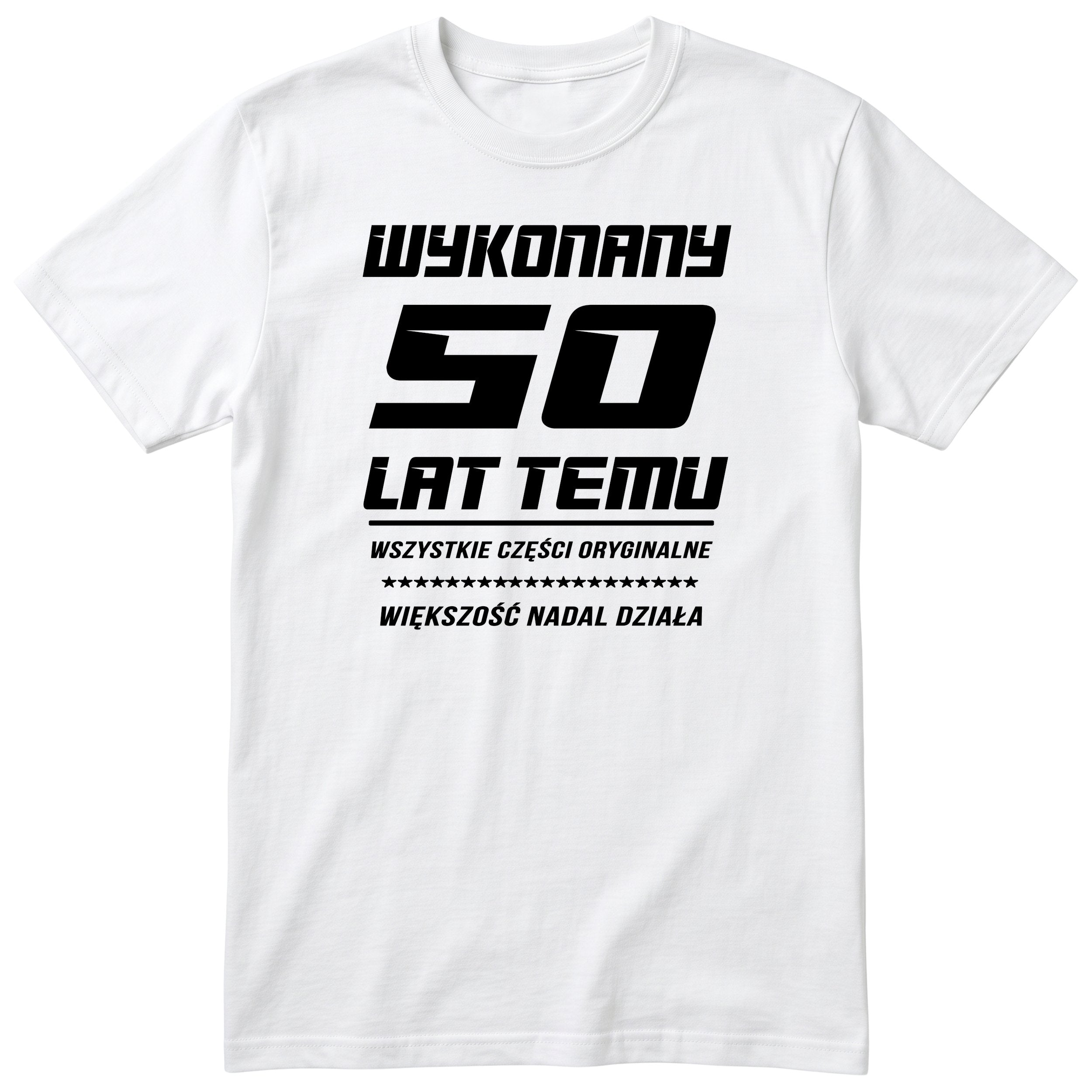 Wykonany 50 Lat Temu - biała