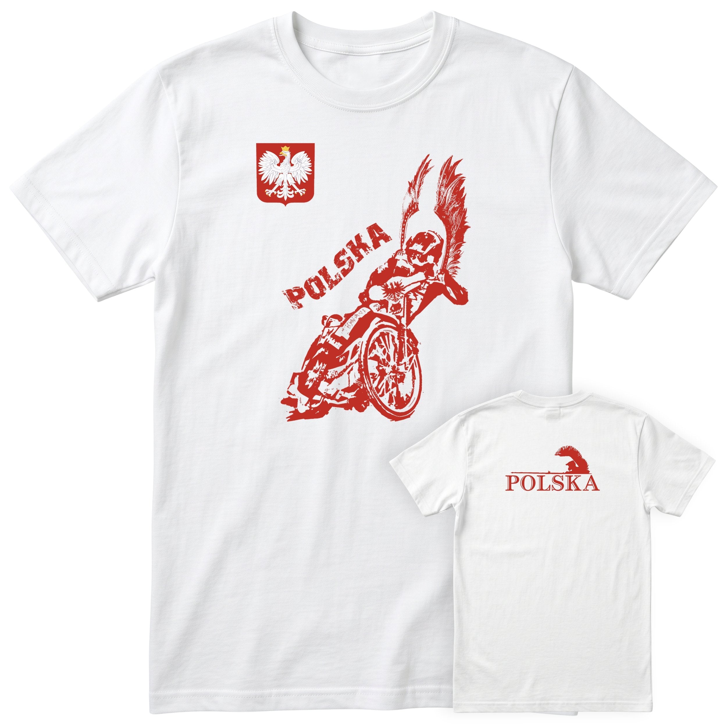 Biala koszulka ZUZEL POLSKA KOSZULKA REPREZENTACJI