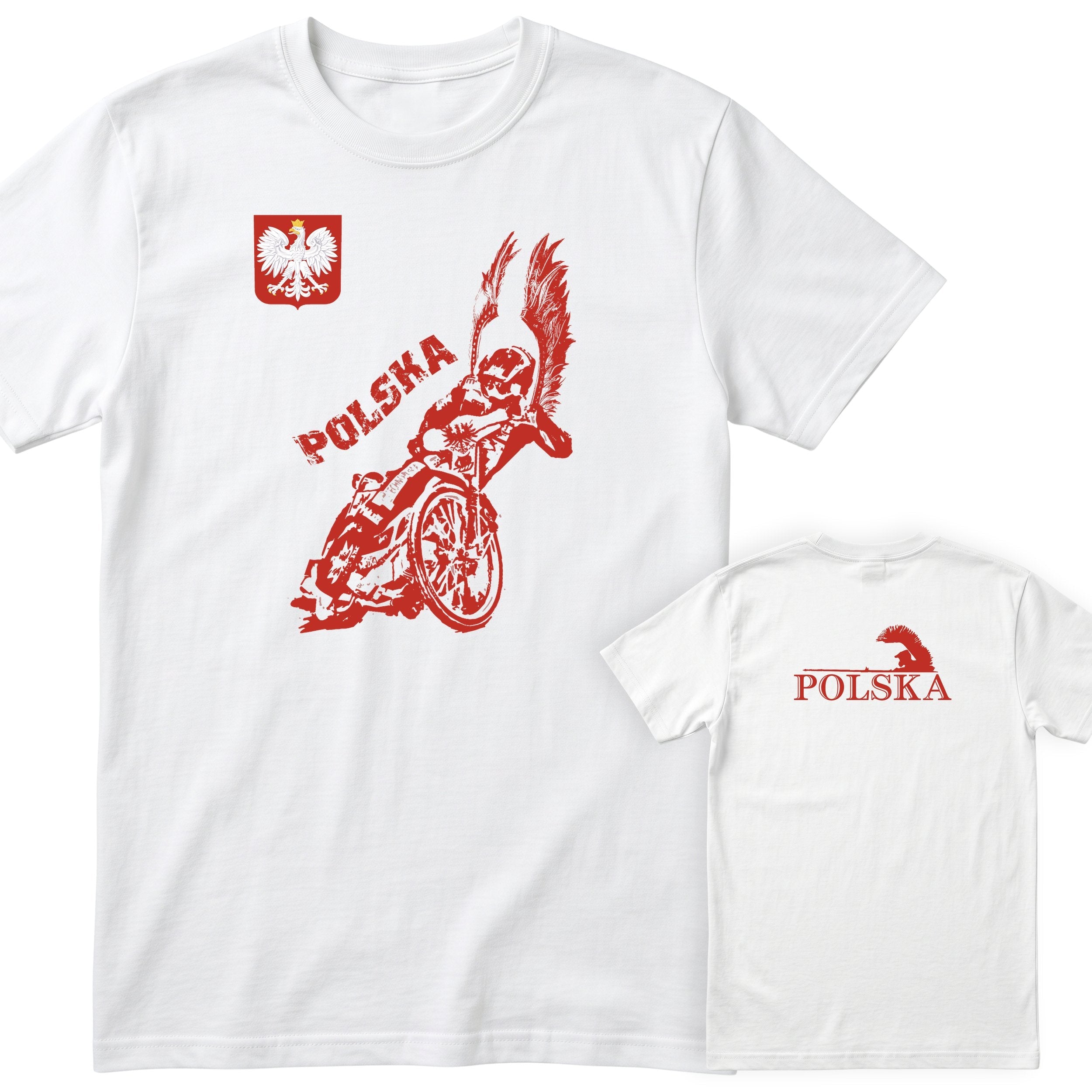 Biala koszulka ZUZEL POLSKA KOSZULKA REPREZENTACJI - koszulka kibica
