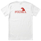 Biala koszulka ZUZEL POLSKA KOSZULKA REPREZENTACJI - tyl