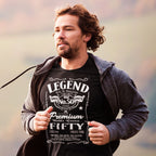 Born in 1976 Legend 50 Years - 50th Birthday Shirt for Him - lifestyle photo 3 of 4