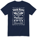 Personalised 50th Birthday T-Shirt Women Fabulous at Fifty