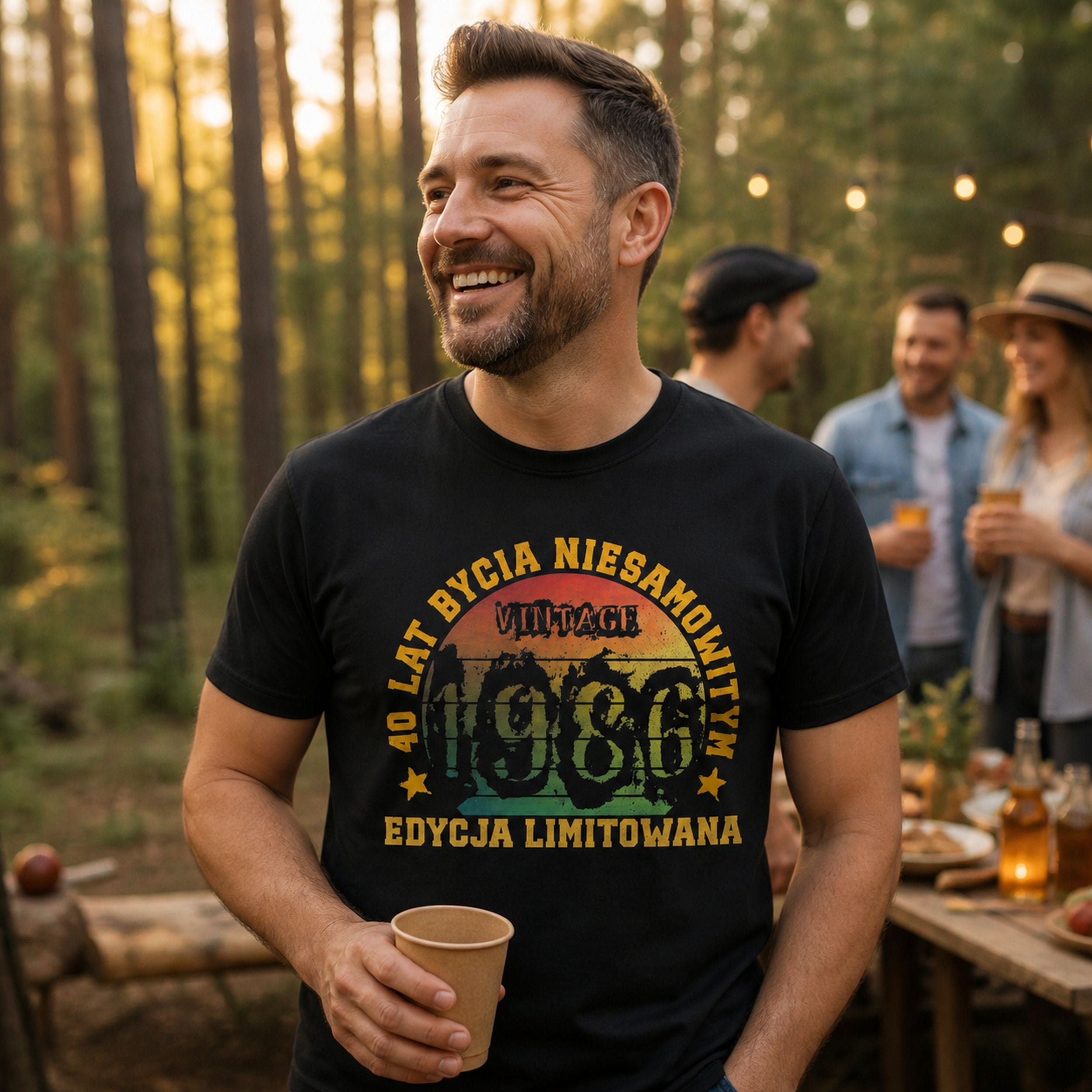 1986 - 40 Lat Bycia Niesamowitym Koszulka Retro na 40 Urodziny
