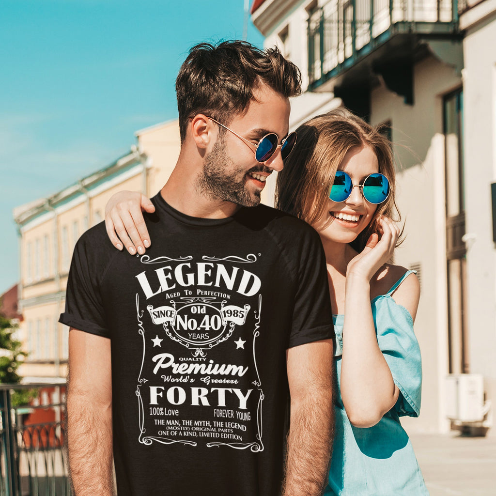 Born in 1986 Legend 40 Years - 40th Birthday Shirt for Him - lifestyle photo 3 of 5