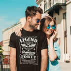 Born in 1986 Legend 40 Years - 40th Birthday Shirt for Him - lifestyle photo 3 of 5