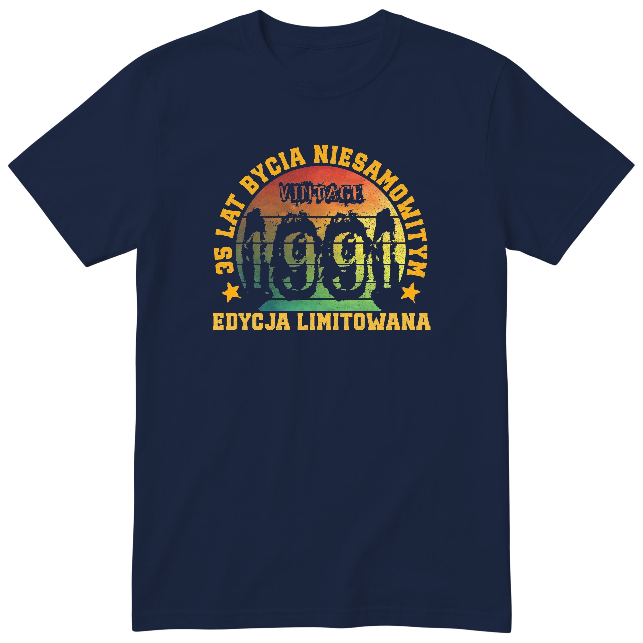 Rok 1991 — 35 Lat Bycia Niesamowitym | Koszulka Granatowa