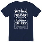 Personalised 30th Birthday T-Shirt - Aged to Perfection Gift for Him