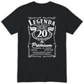 Koszulka Legenda 20 Lat - czarna