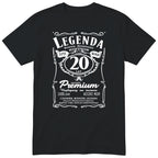 Koszulka Legenda 20 Lat - czarna