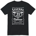 Koszulka Legenda 21 Lat - czarna