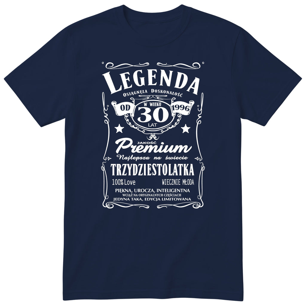 Polska Koszulka Legenda 30 Urodziny Trzydziestolatka Gift